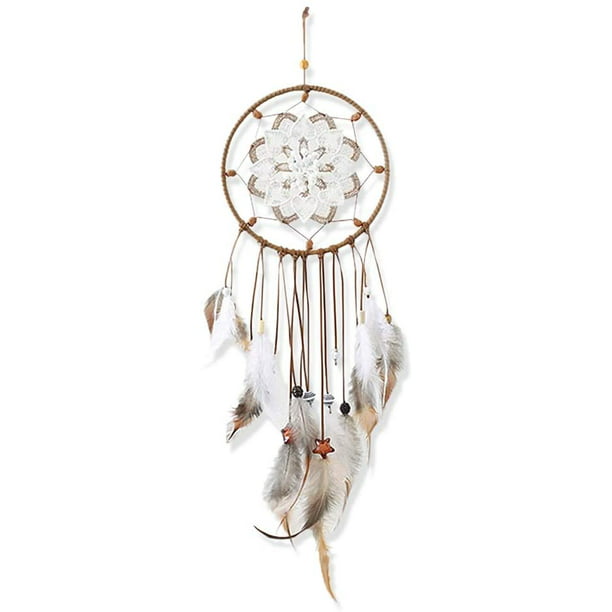 Dream Catcher With Feathers Car Wall Hanging Ornament Gift Decoration Handmade 